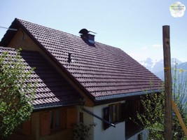 Cycoplast Dachpfannen im Einsatz
