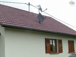 Cycoplast Dachpfannen im Einsatz