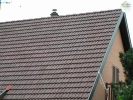 Cycoplast Dachpfannen im Einsatz