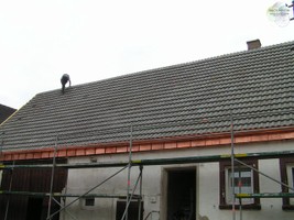 Cycoplast Dachpfannen im Einsatz