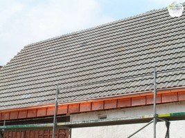 Cycoplast Dachpfannen im Einsatz