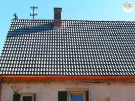 Cycoplast Dachpfannen im Einsatz