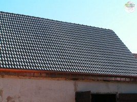 Cycoplast Dachpfannen im Einsatz
