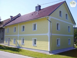 Fassadenbauteile im Einsatz