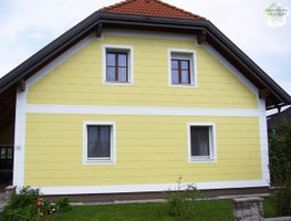 Fassadenbauteile im Einsatz